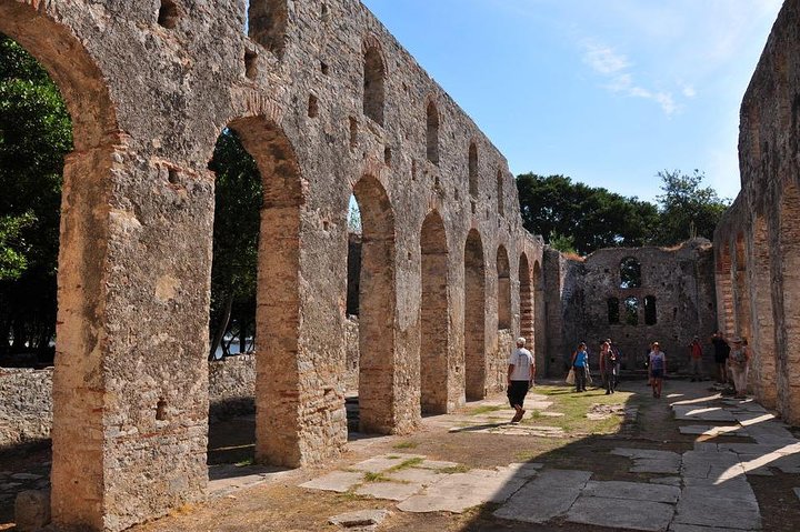 From Sarande: Blue Eye, Butrint, Ksamil & Lekuresi Castle Tour