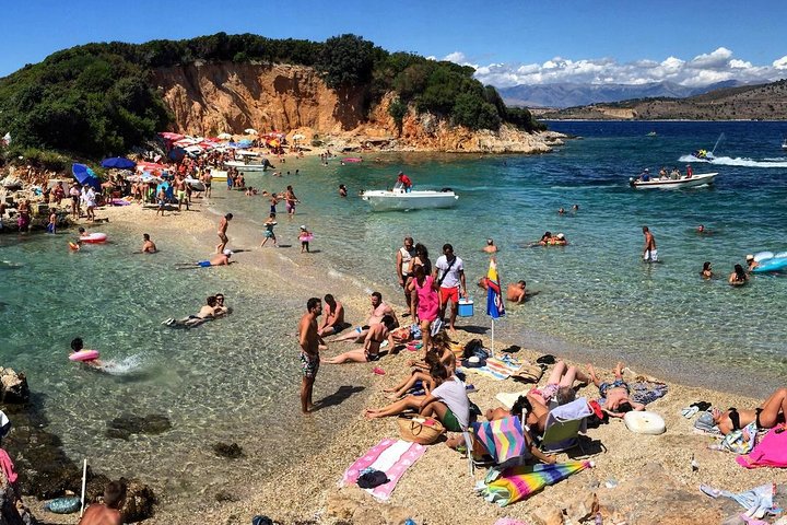 From Sarande: Blue Eye, Butrint, Ksamil & Lekuresi Castle Tour