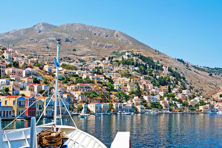 Boat Trip to Symi Island with swimming stop at St George Bay