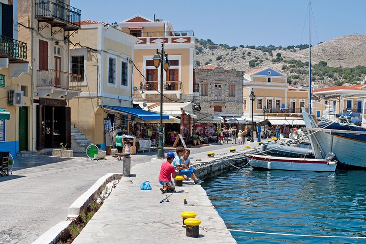 Boat Trip to Symi Island with swimming stop at St George Bay