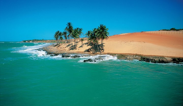 Lagoinha Beach from Fortaleza