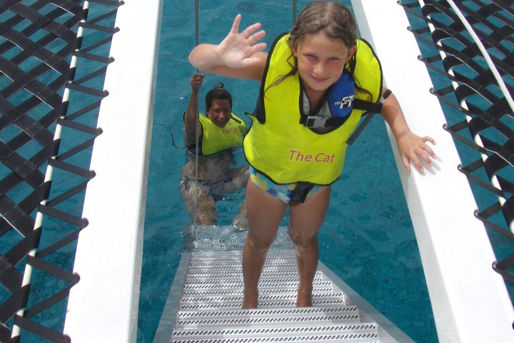 Turtle Cove Catamaran Snorkel and Sail at Little Buck Island STT