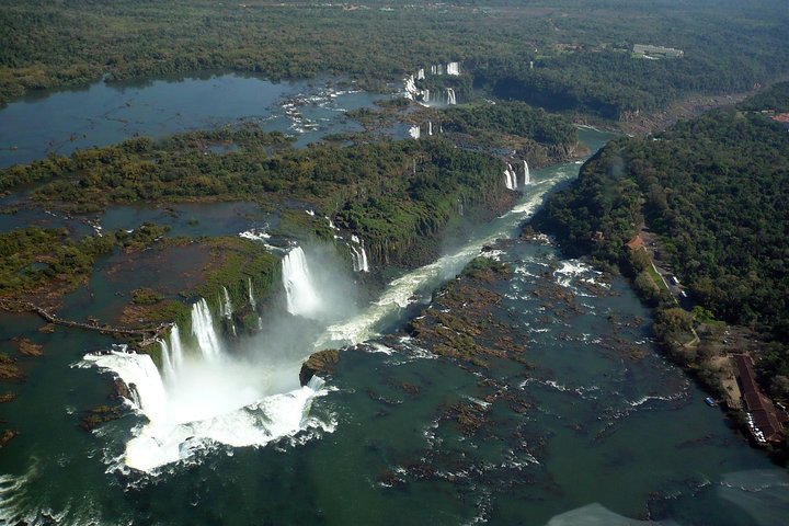Iguassu Falls Brazilian Side: Macuco Safari, Helicopter Flight and Bird Park