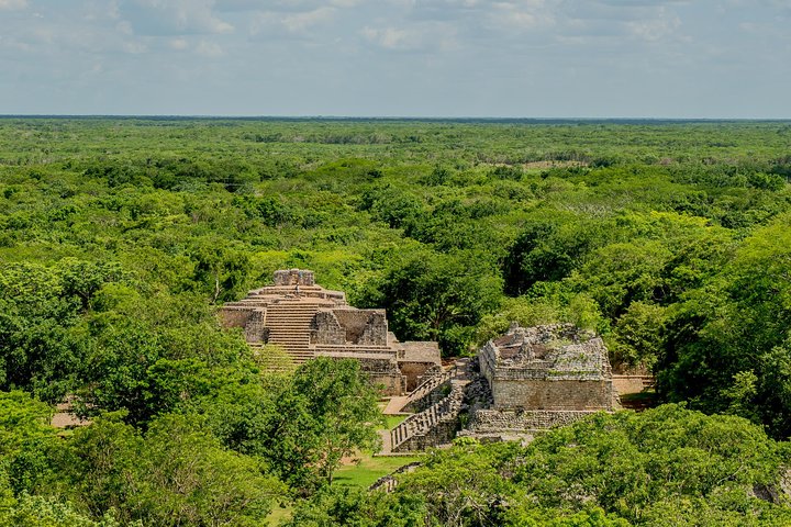 Rio Lagartos guided boat tour- Ek Balam from Valladolid