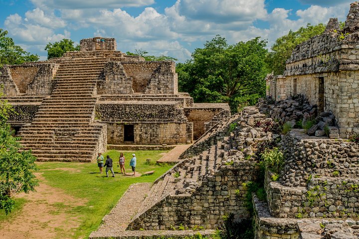 Rio Lagartos guided boat tour- Ek Balam from Valladolid