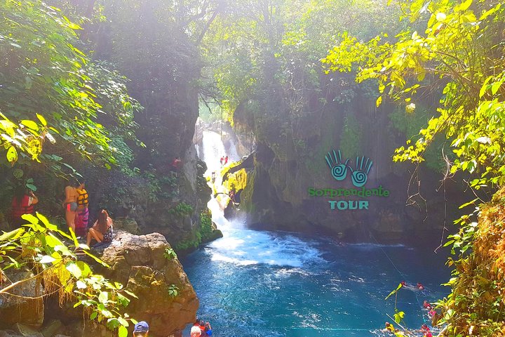 Bridge of God and Tambaca Waterfalls
