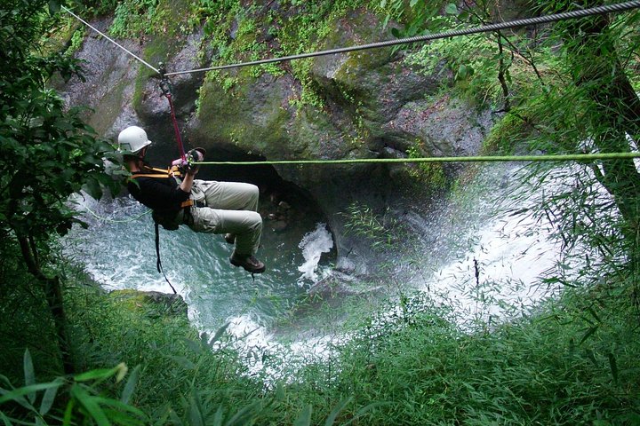 Mega Zipline Tour over 11 Waterfalls from Guanacaste
