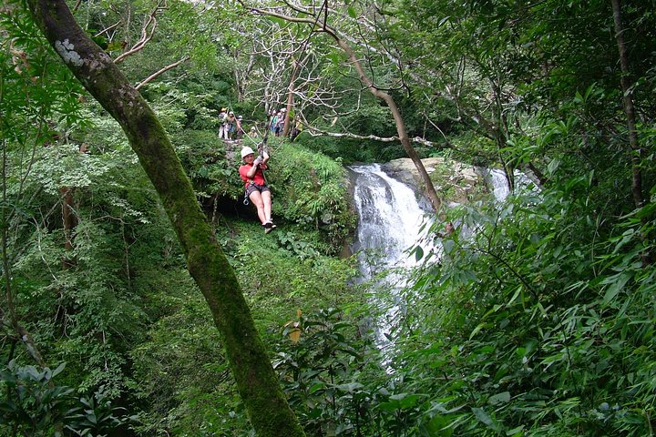 Mega Zipline Tour over 11 Waterfalls from Guanacaste
