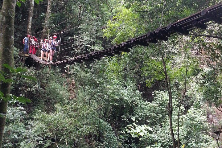 Mega Zipline Tour over 11 Waterfalls from Guanacaste