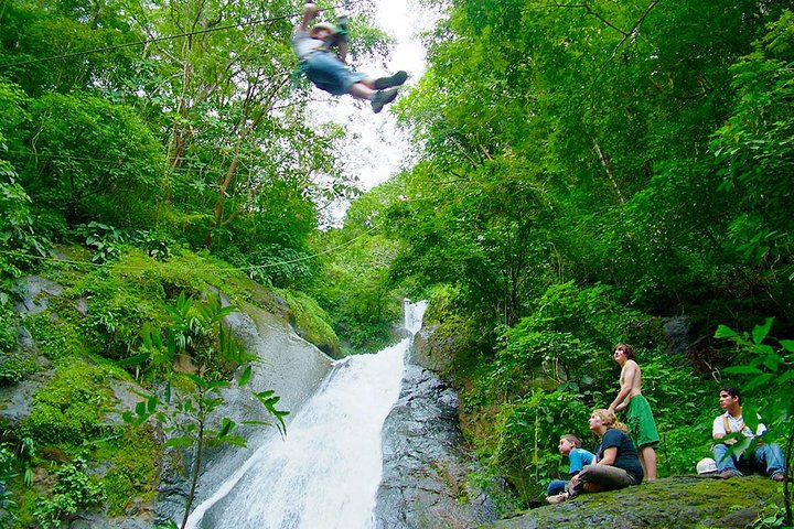 Mega Zipline over 11 Waterfalls from Puntarenas