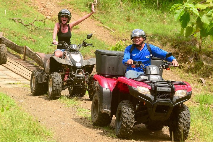 ATV adventure 3hrs and Waterfall in Jacó