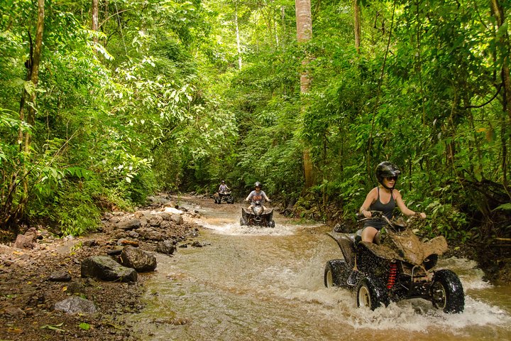 ATV adventure 3hrs and Waterfall in Jacó