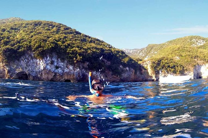 Pelion Boat Trip to "Poseidon's Caves"