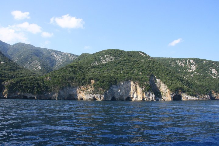 Pelion Boat Trip to "Poseidon's Caves"