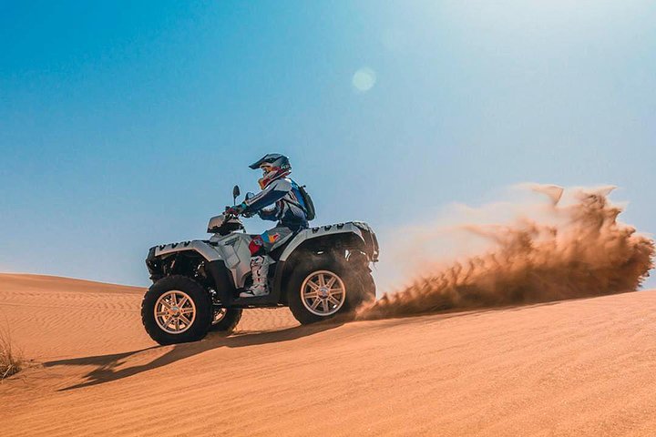 Quad Biking (ATV) in Douz Tunisia Sahara Desert