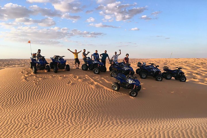Quad Biking (ATV) in Douz Tunisia Sahara Desert