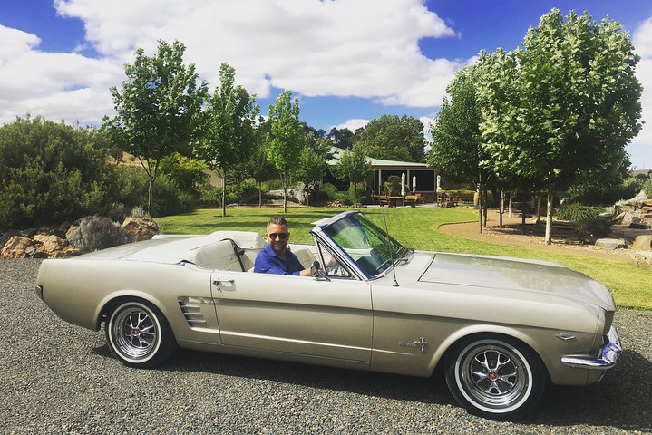 Classic Mustang Convertible Barossa Valley Half Day Private Tour For 2