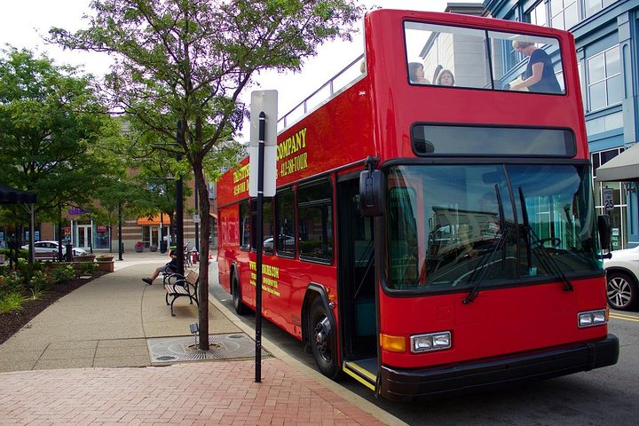 Double Decker bus sightseeing tour of Pittsburgh.