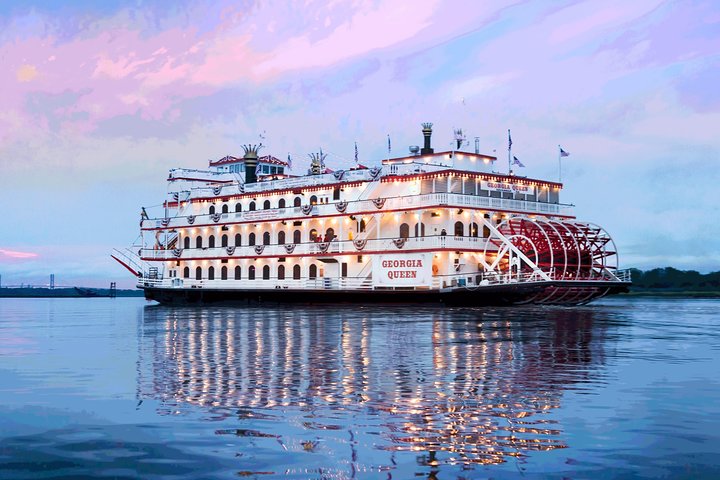Savannah Land & Sea Combo: City Sightseeing Trolley Tour with Riverboat Cruise