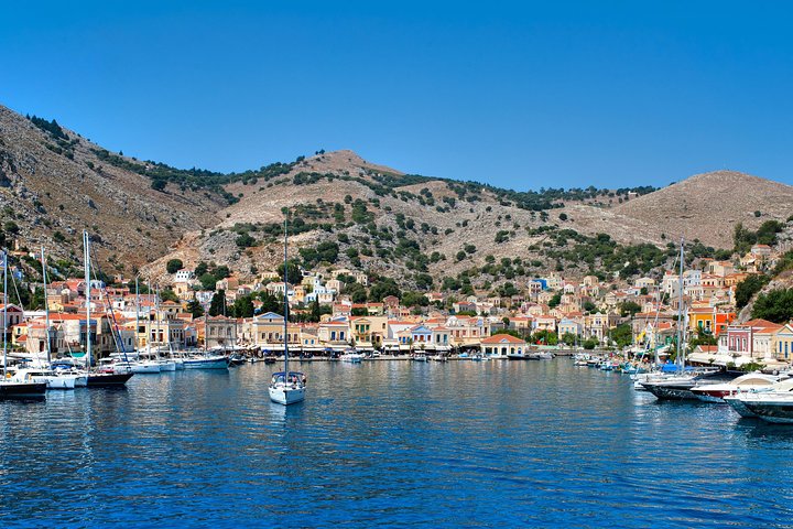 Symi Island by Fast Boat (High-Speed: ~1hr journey & ~4hrs Symi)