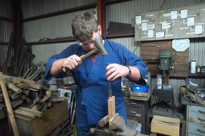 Make your own kitchen knife with a master blacksmith in Shimanto