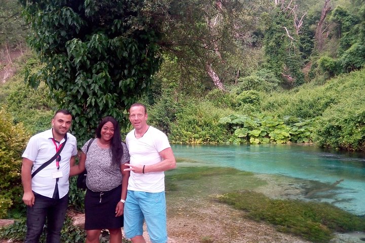 Blue Eye Spring Tour- pickup from Saranda & Ksamil