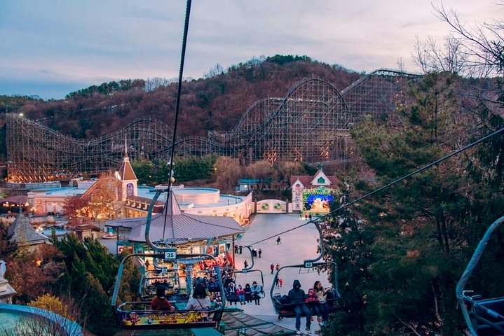 Everland Theme Park & Korean Folk Village tour (private group)