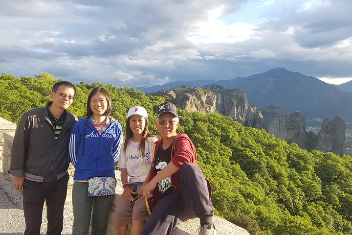 From Athens:Meteora Caves & Monasteries History Day Trip by Train