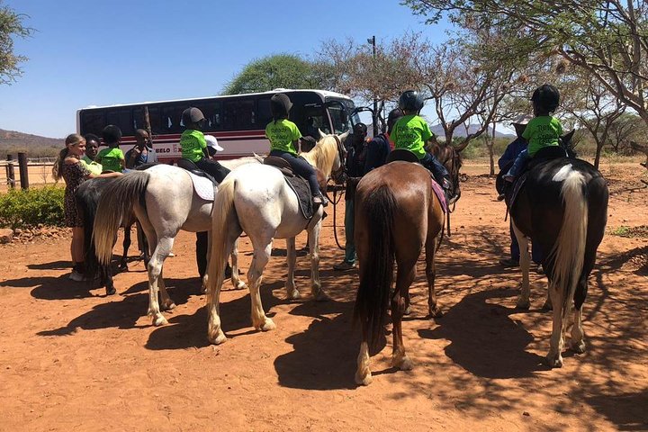 Guided Pony Riding in the Tranquil Surroundings of the Notwane Dam