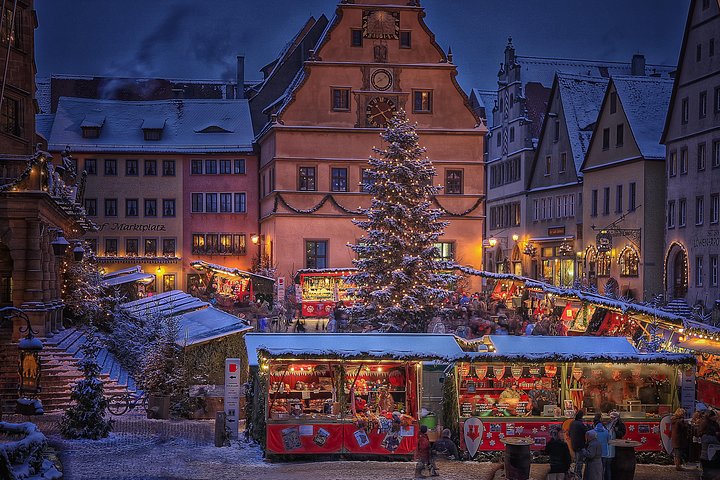 Romantic Road Rothenburg and Harburg Day Tour from Munich
