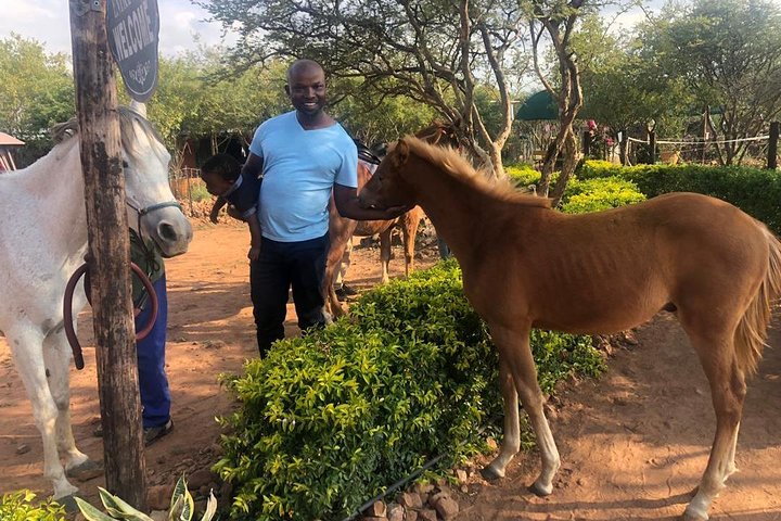 Guided Pony Riding in the Tranquil Surroundings of the Notwane Dam