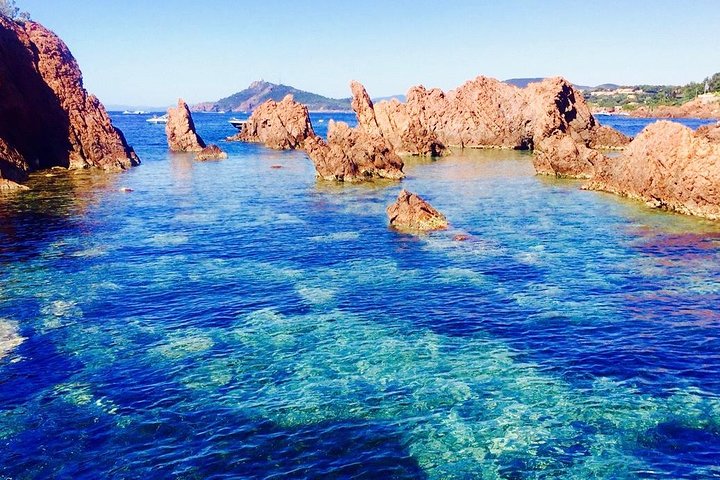 Calanques de l'Estérel - Departure from AGAY