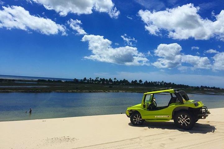 Private Buggy Ride to Lagoa Paraíso + Buraco Azul + Prea + Tree of sloth. 6hs
