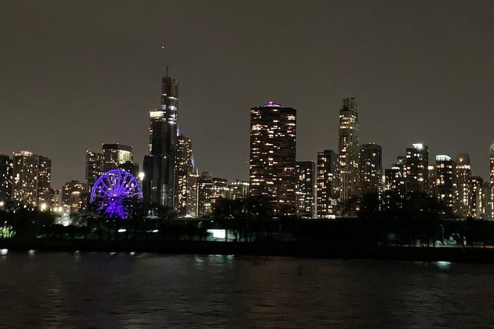 Chicago By Night River and Lake Cruise