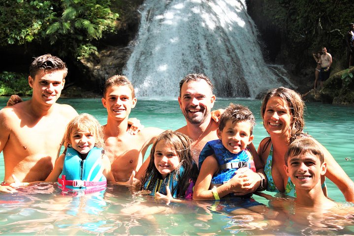 Blue Hole, Secret Falls, and Dunn's River Falls Combo Day-Trip
