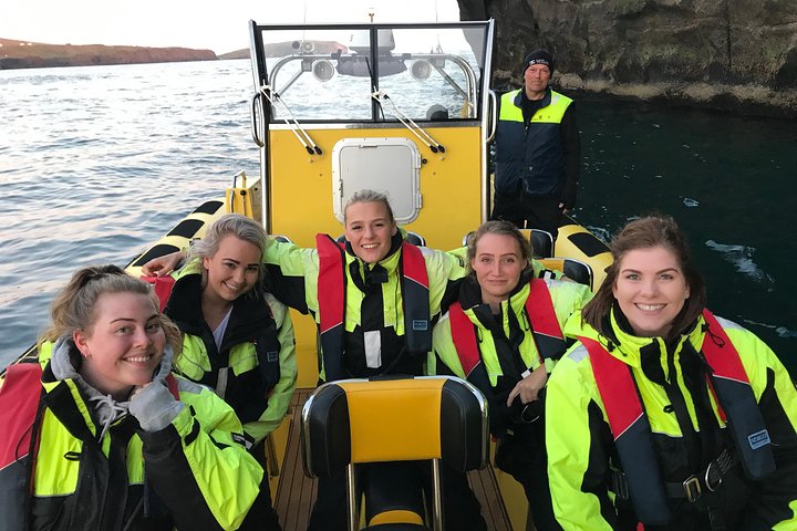 2 hour Round Trip in Vestmannaeyjar on a RIB Boat
