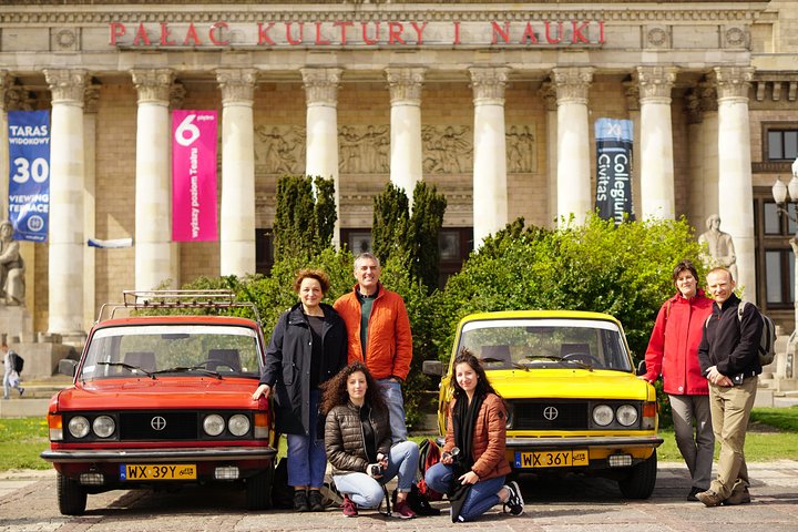 Private Tour: Warsaw City Sightseeing by Retro Fiat