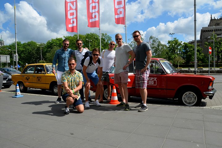 Private Tour: Warsaw City Sightseeing by Retro Fiat