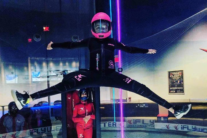 Baltimore Indoor Skydiving Experience with 2 Flights & Personalized Certificate