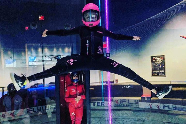 Charlotte Indoor Skydiving Experience with 2 Flights & Personalized Certificate
