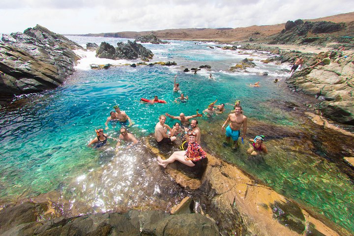 Island Jeep Safari with Natural Pool Baby Beach and Lunch