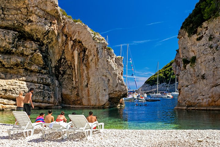 Blue Cave and Pakleni Islands group Tour from Hvar
