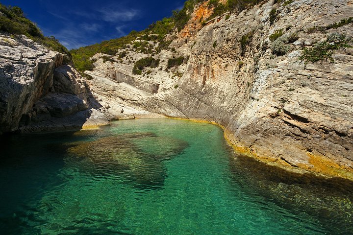 Blue Cave and Pakleni Islands group Tour from Hvar