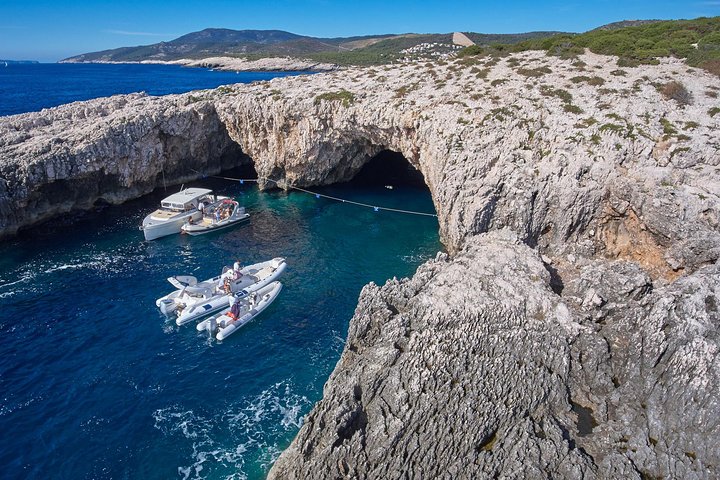Blue Cave and Pakleni Islands group Tour from Hvar
