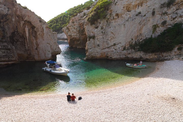 Blue Cave and Pakleni Islands group Tour from Hvar