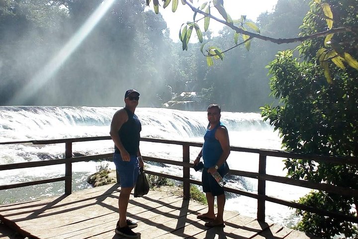Palenque and Jungle Waterfalls from Tuxtla Gutierrez
