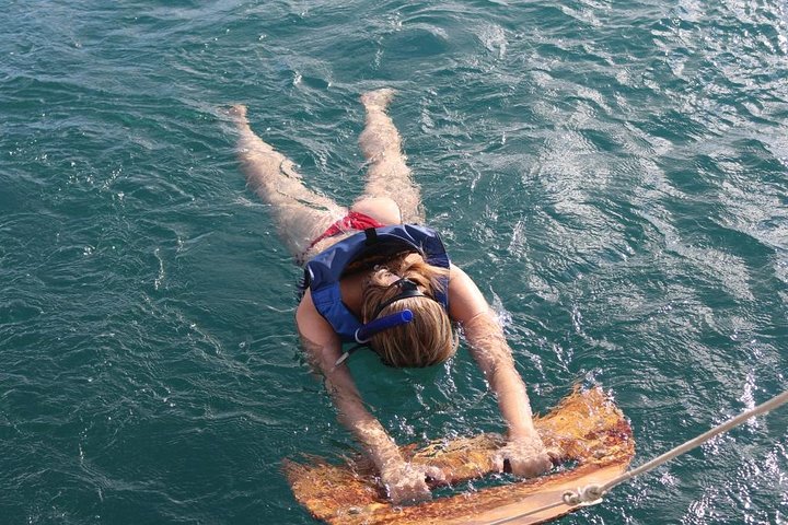 Underwater Boat Hitchhiking