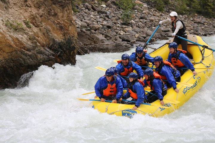 Extreme Whitewater Rafting on Kicking Horse River