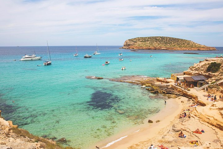 Ibiza Beach Hopping Cruise with Paddleboards, Drinks and Food 6h