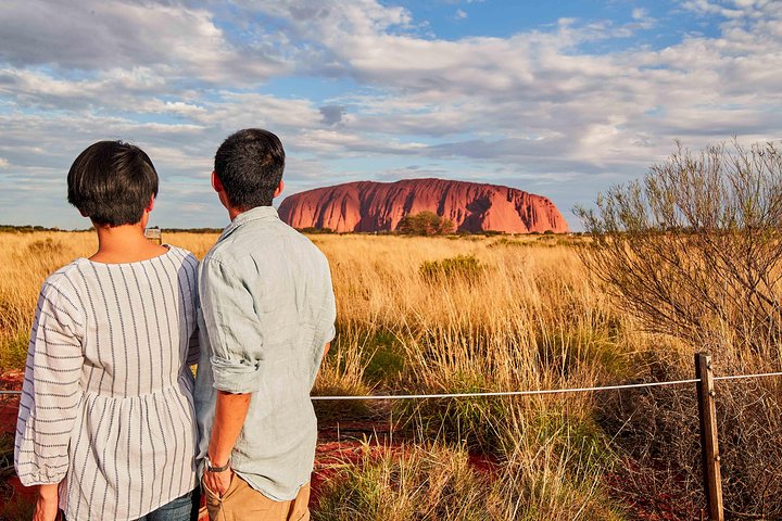 Uluru (Ayers Rock) Base and Sunset Half-Day Trip with Opt Outback BBQ Dinner